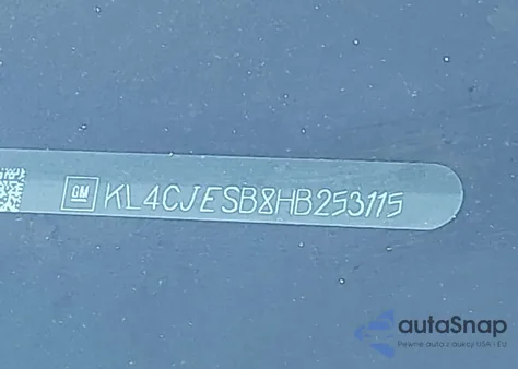 2017 Buick Encore Preferred from USA, damaged, VIN KL4CJESB8HB253115